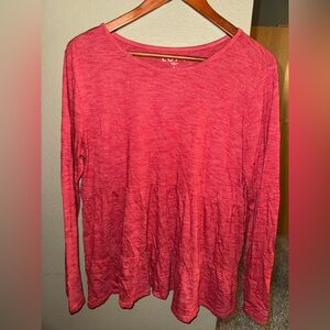 LOFT Peasant Pullover Blouse